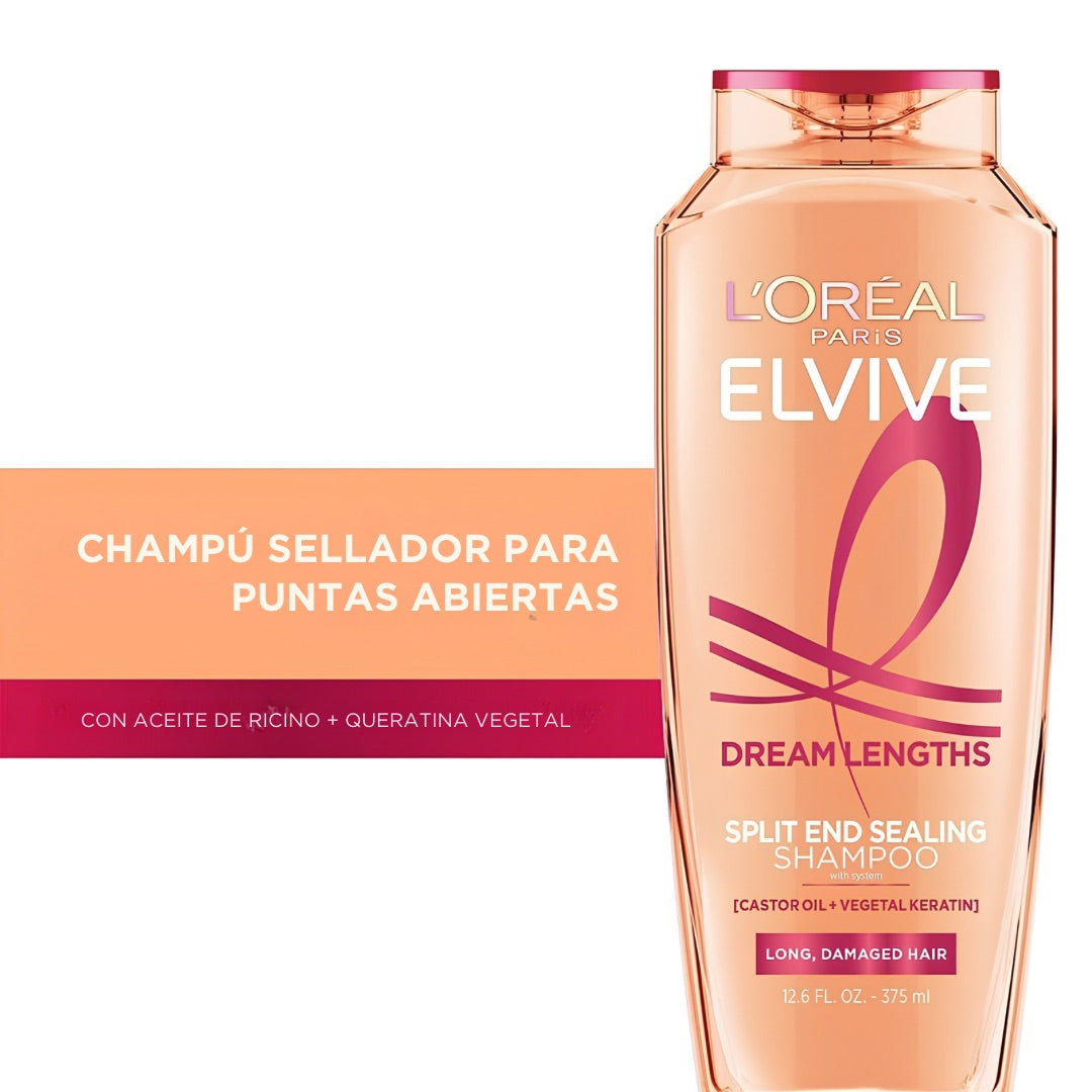 L'ORÉAL PARIS | ELVIVE CHAMPÚ REPARADOR DREAM LENGTHS
