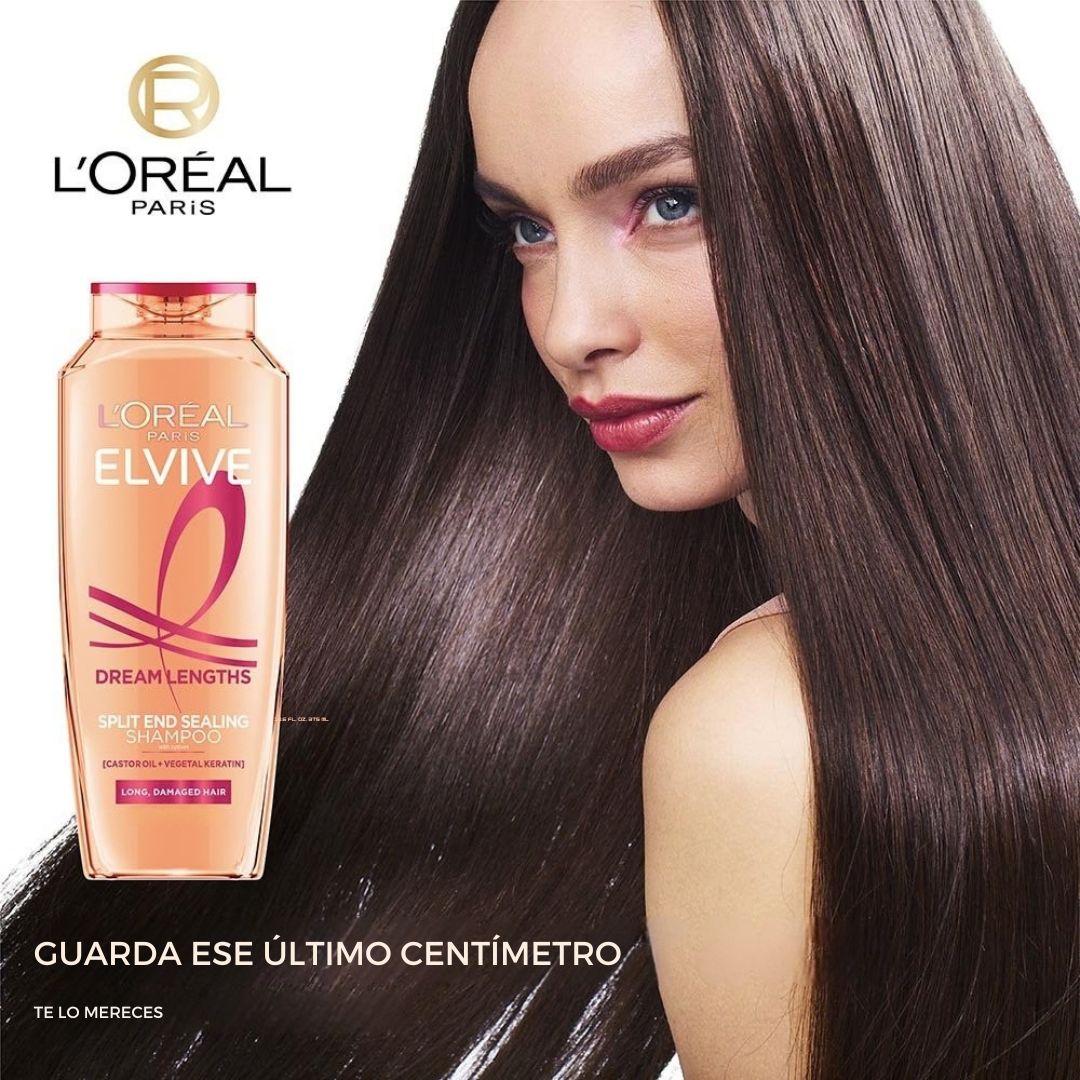 L'ORÉAL PARIS | ELVIVE CHAMPÚ REPARADOR DREAM LENGTHS