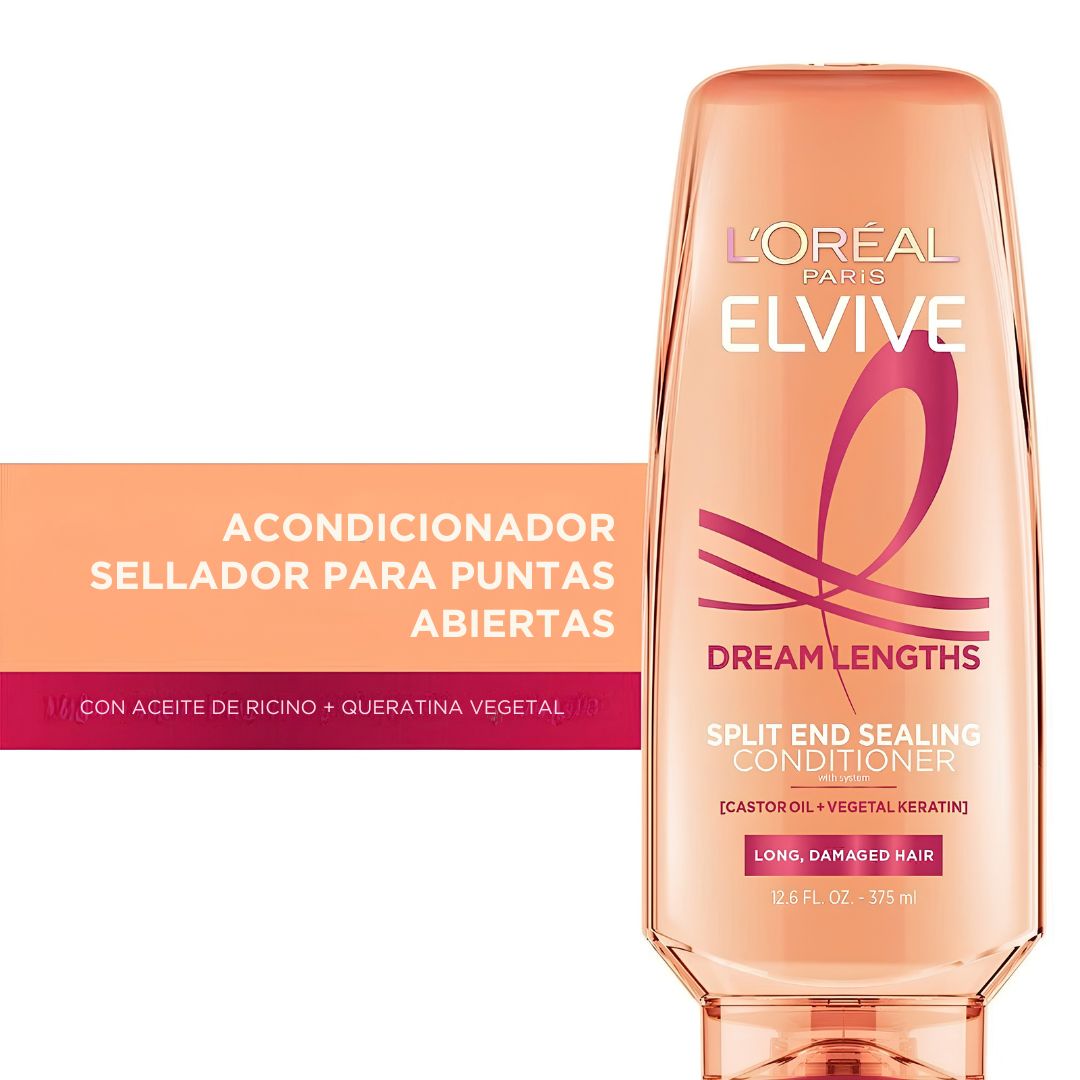 L'ORÉAL PARIS | ELVIVE ACONDICIONADOR REPARADOR DREAM LENGTHS 375ML