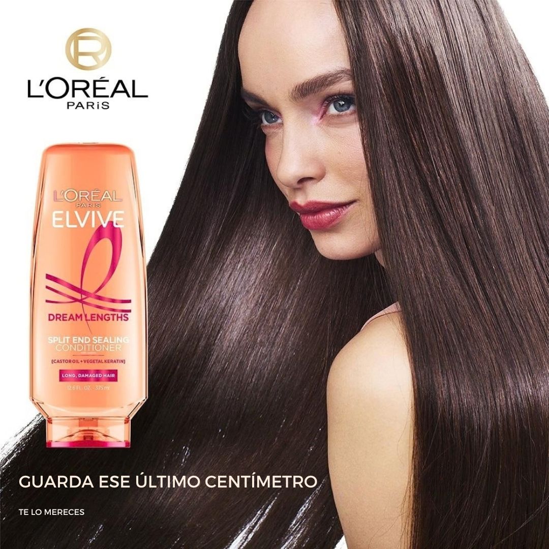 L'ORÉAL PARIS | ELVIVE ACONDICIONADOR REPARADOR DREAM LENGTHS 375ML