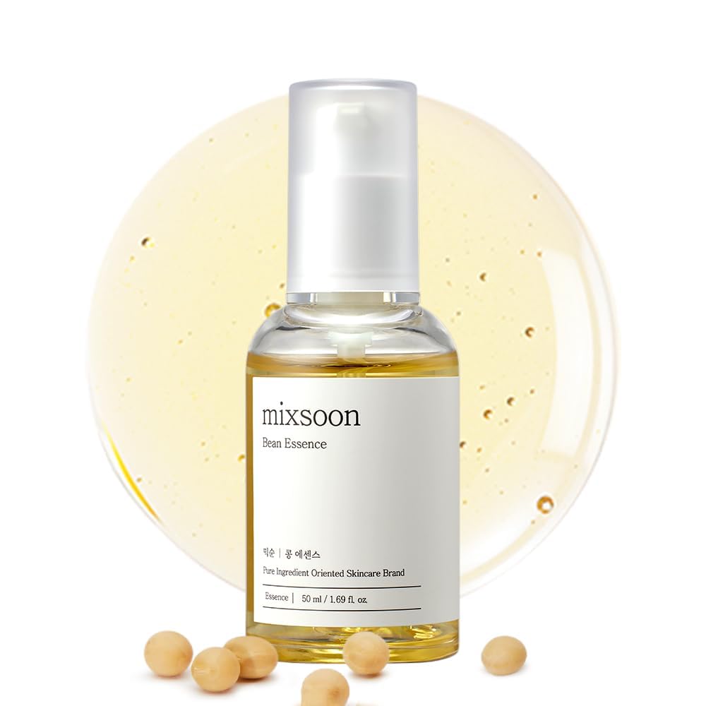 MIXSOON BEAN ESSENCE ESENCIA EXFOLIANTE HIDRATANTE COREANO PIEL DE VIDRIO