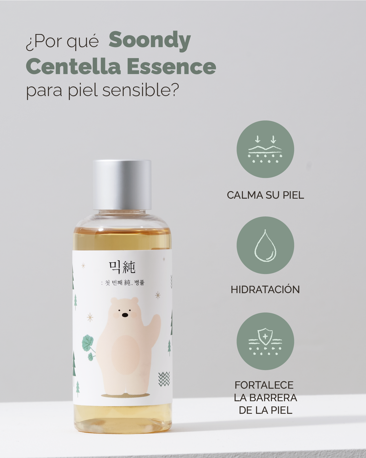 MIXSOON SET DE CAPAS DE ESENCIA NO.1 (SOONDY CENTELLA ASIATICA +GALACTOMYCES+BIFIDA)