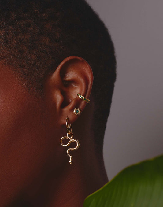 SET DE 3 ARETES SERPIENTE