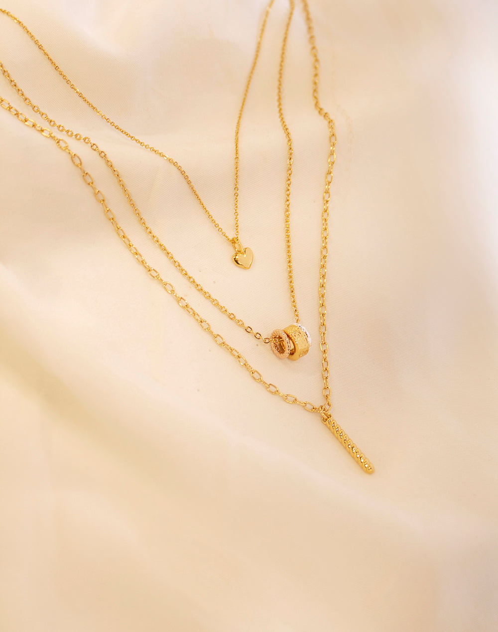 SET DE 3 COLLARES PARIS
