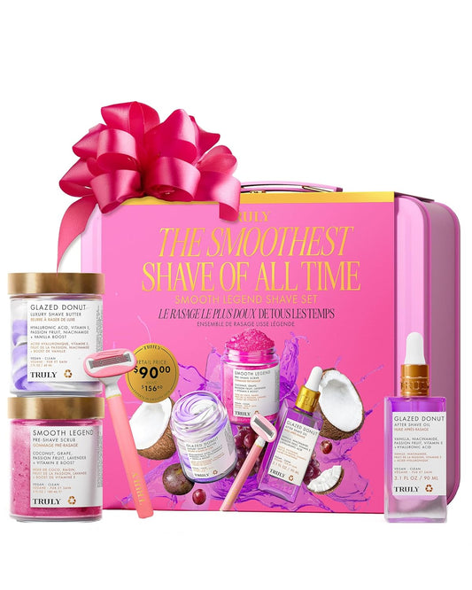 TRULY CONJUNTO DE AFEITADO SUAVE DE LEYENDA