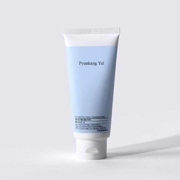 PYUNKANG YUL PKY - ESPUMA LIMPIADORA PROFUNDA DE POROS DE PH BAJO, LIMPIADOR DE POROS CON MICROBURBUJAS ESPONJOSAS, AHA, HAMAMELIS, CERO IRRITACIÓN, CUIDADO DE LA PIEL COREANO 100ML