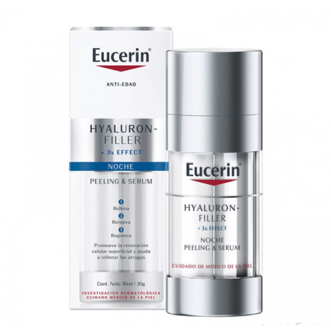 EUCERIN HYALURON-FILLER NOCHE PEELING & SERUM