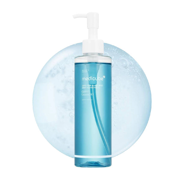 MEDICUBE ZERO PORE - ACEITE DE LIMPIEZA PROFUNDA PARA PUNTOS NEGROS Y MAQUILLAJE