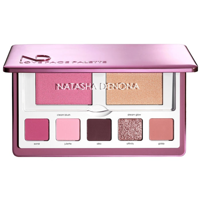 NATASHA DENONA PALETA ESENCIAL DE SOMBRAS DE OJOS Y MEJILLAS LOVE FACE