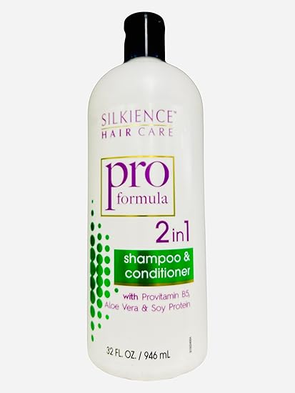 SILKIENCE 2 EN 1 SHAMPOO Y ACONDICIONADOR CON VITAMINA B5 946ML