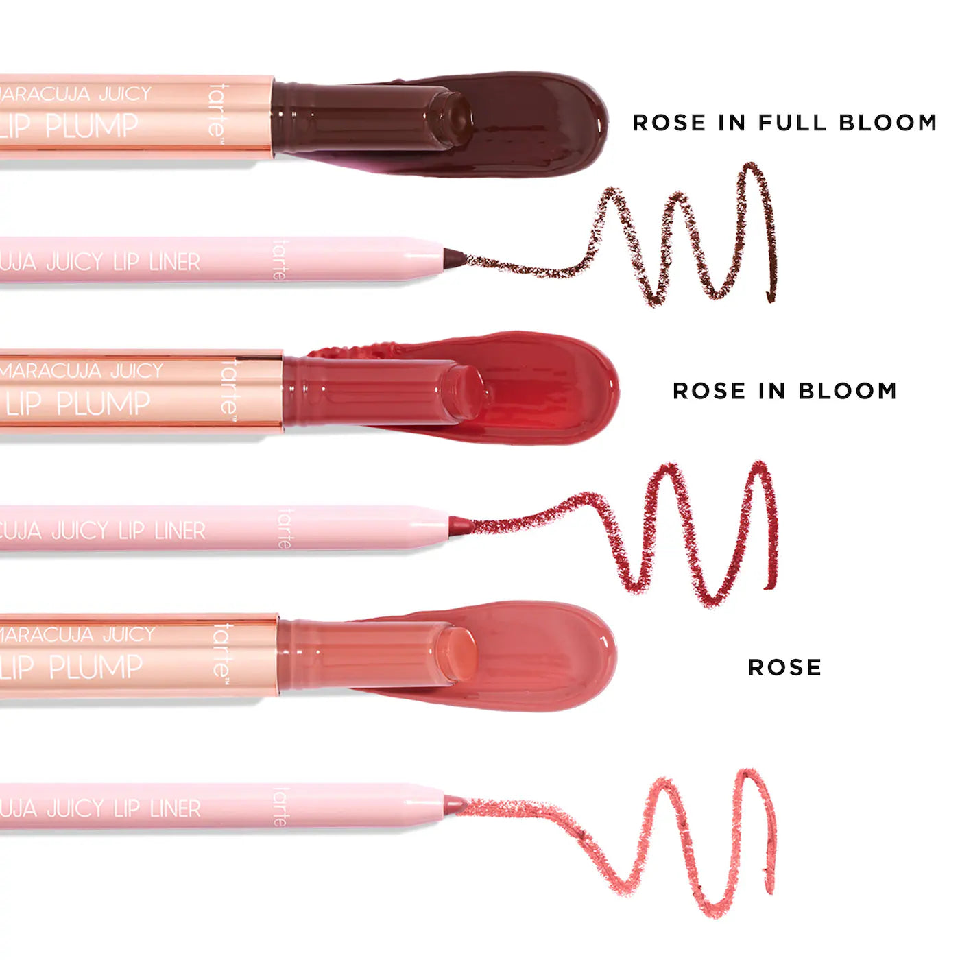 TARTE MARACUJA JUICY LIP DÚO DE BRILLO LABIAL HIDRATANTE Y VOLUMINIZADOR