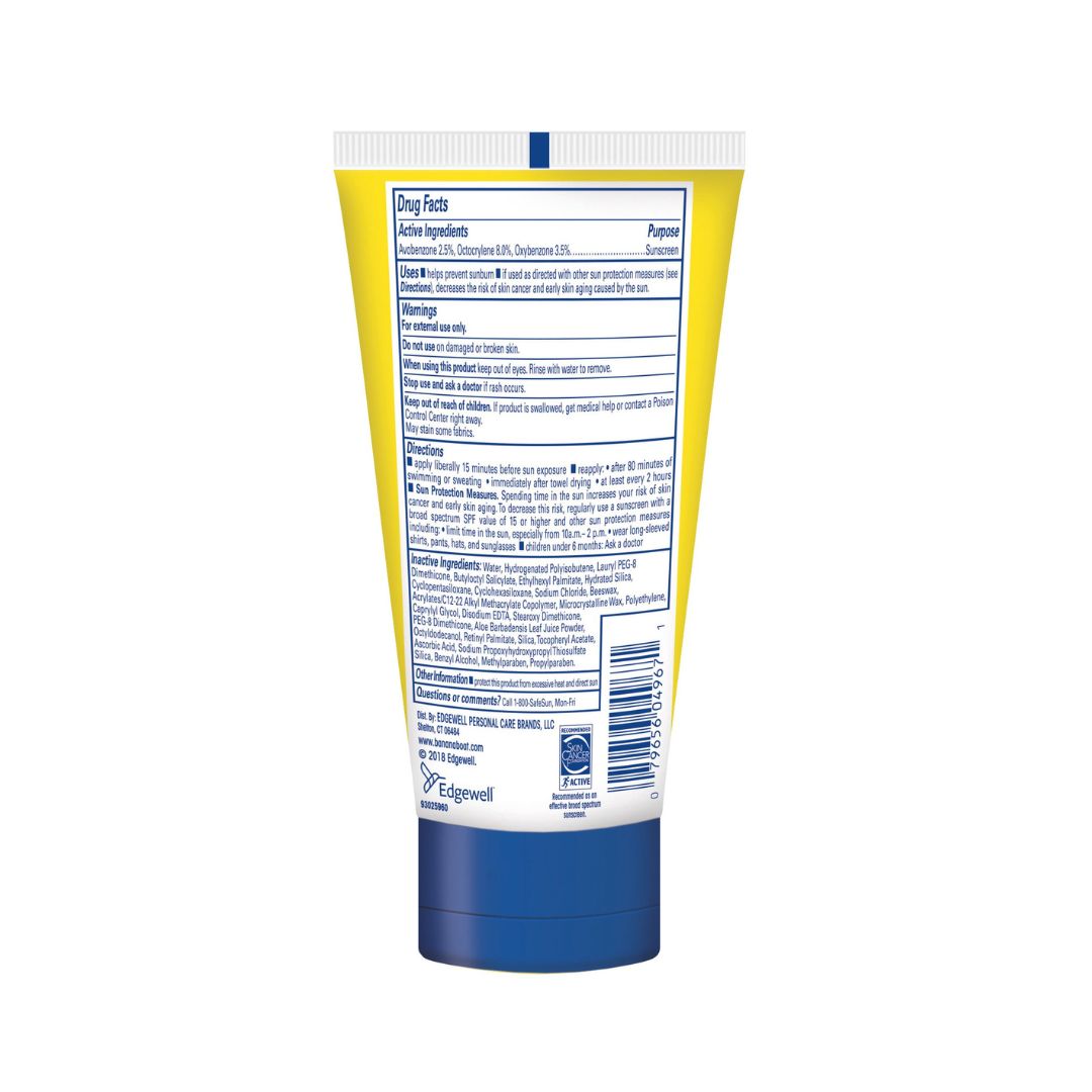 PROTECTOR SOLAR PARA NIÑOS BANANA BOAT SPORT 100 SPF MÁXIMA PROTECCIÓN