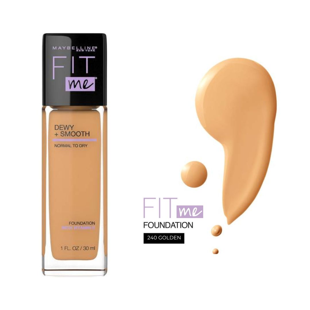 FIT ME® DEWY + SMOOTH FOUNDATION BASE SPF 18