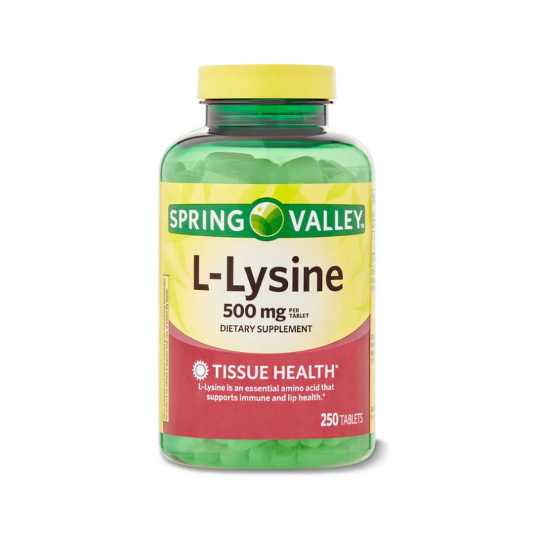 L-Lysine 500mg 250 Tabletas
