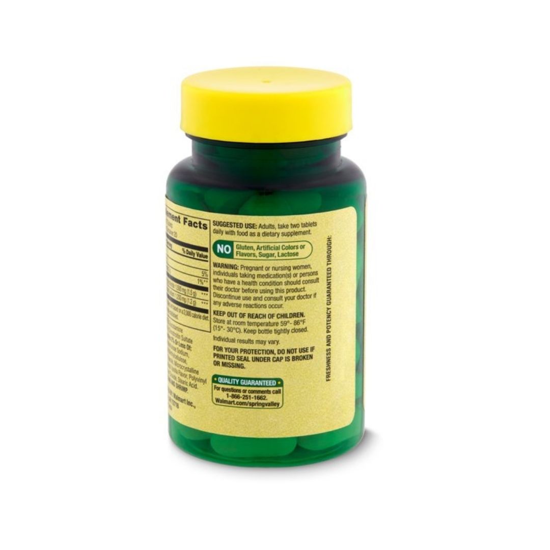 Glucosamina 1500 mg con Chondroitin 1200mg 40 Comprimidos