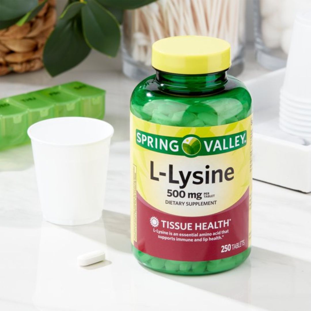 L-Lysine 500mg 250 Tabletas