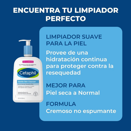 CETAPHIL CREMA SUAVE LIMPIADORA E HIDRATANTE PARA LA PIEL 591ml