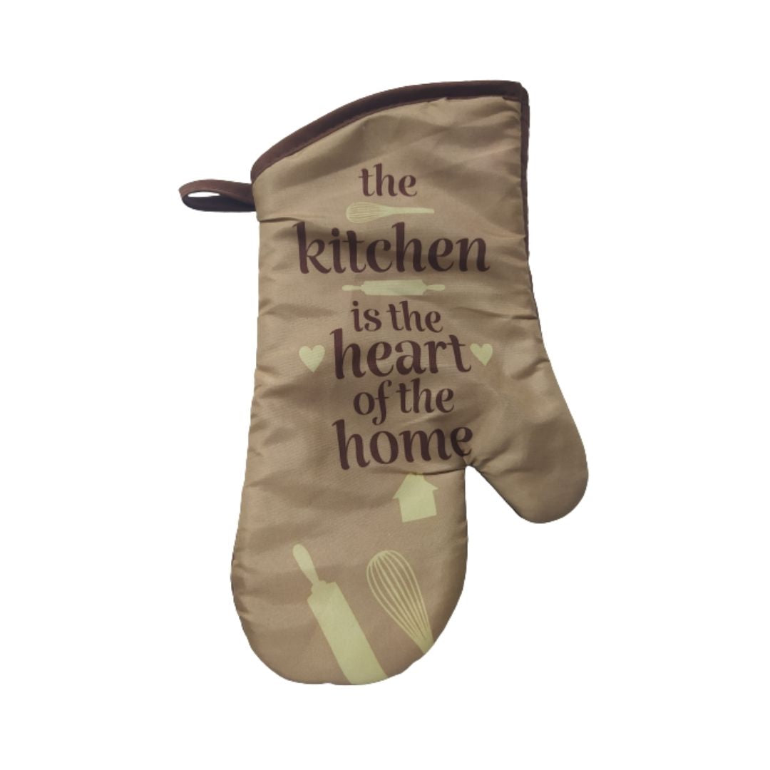 GUANTE DE CONCINA THE KITCHEN IS THE HEART OF THE HOME